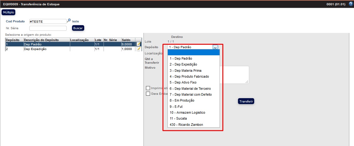 eqw0009_transf_estoque_deposito